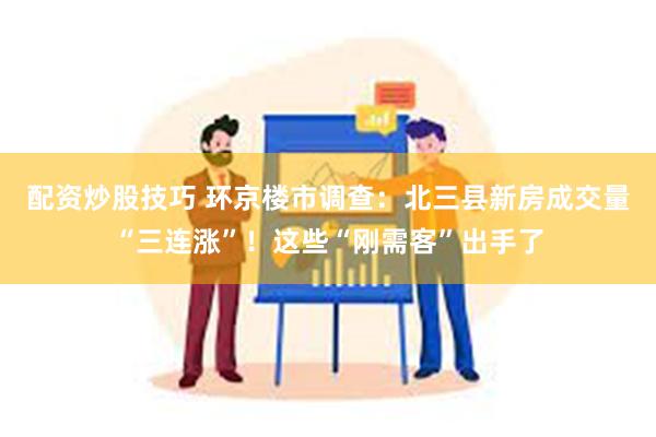 配资炒股技巧 环京楼市调查：北三县新房成交量“三连涨”！这些“刚需客”出手了