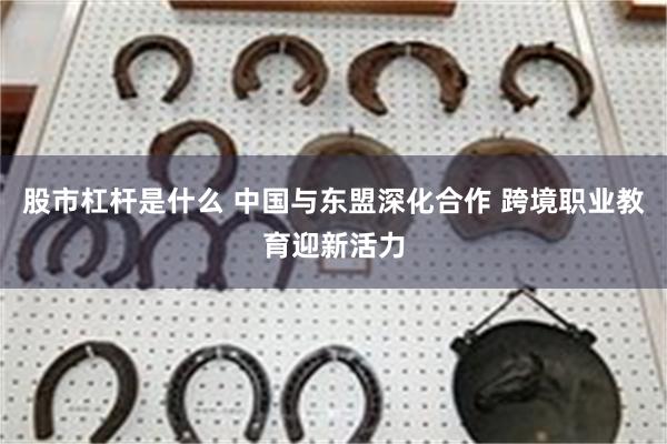 股市杠杆是什么 中国与东盟深化合作 跨境职业教育迎新活力